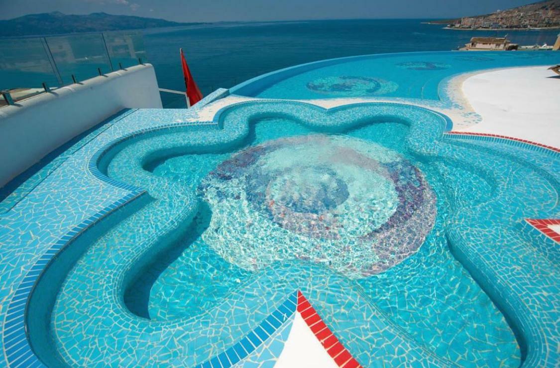 Villa 23 On The Bay Sarande Bagian luar foto